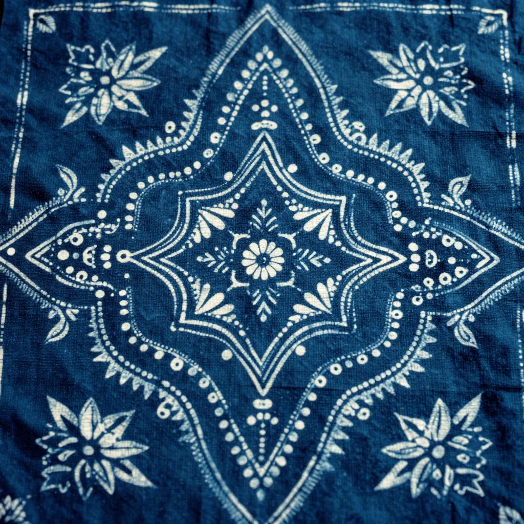 Batik technique pattern
